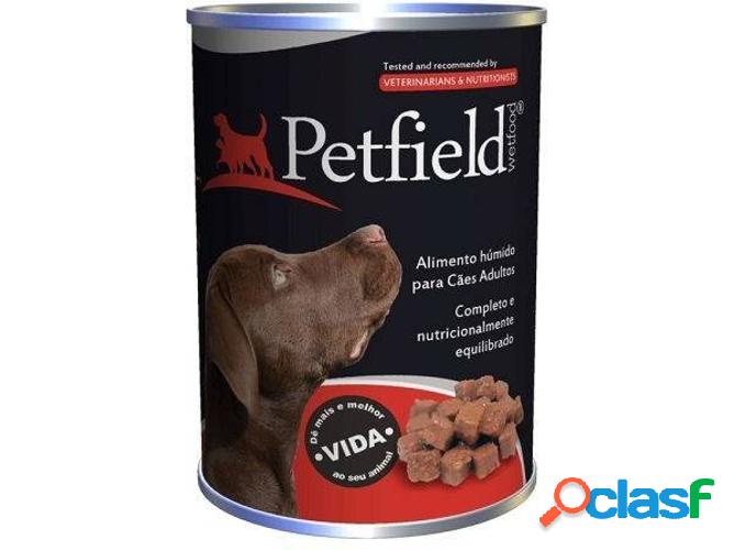 Pienso para Perros PETFIELD (410g - Húmedo - Sabor: Vaca)