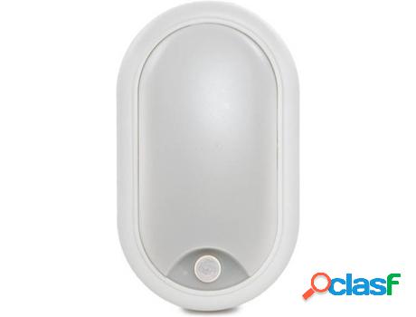 Plafón LED GREENICE IP65 Sensor PIR Blancotural (24 W)