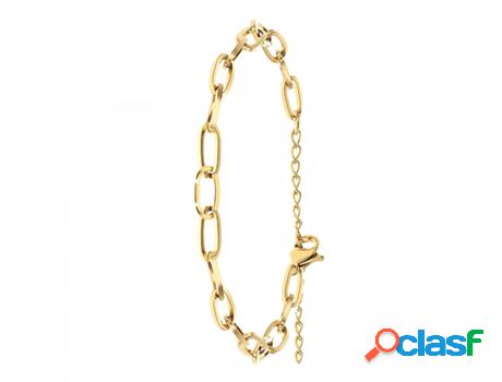 Pulsera SC_BOHEME (Acero - Dorado - 16cm)