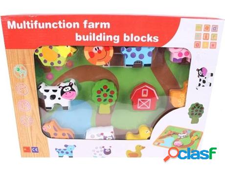 Puzzle LPM Juego de Animales de la Granja (18 Meses - 12