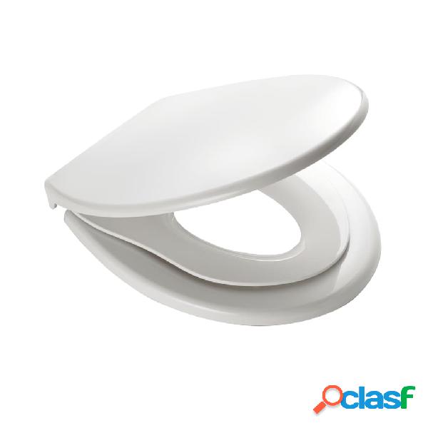 RIDDER Asiento de inodoro Generation cierre suave blanco