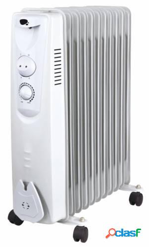 Radiador eléctrico de aceite 11 elementos 2500w Vivahogar