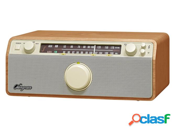 Radio Portátil SANGEAN WR-12 Nogal