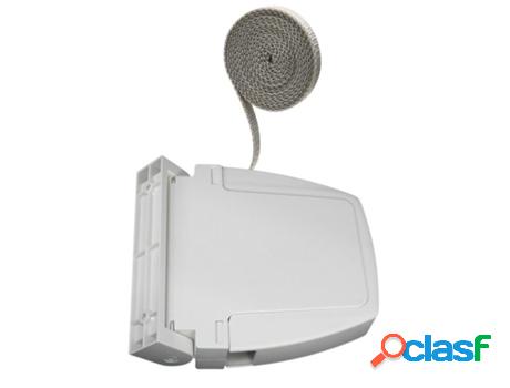 Recogedor persiana abatible eurosax c-22 blanco