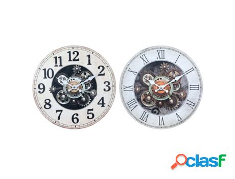 Reloj Pared 34Cm Incluye 2 Unidades Adorno Pared Relojes
