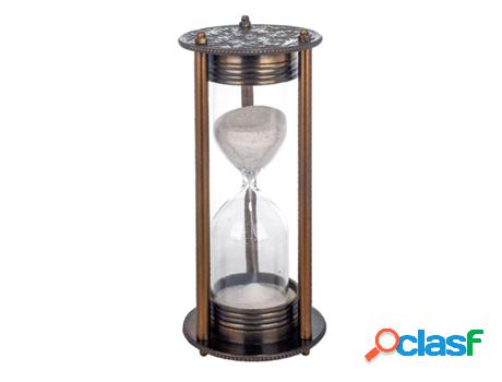 Reloj de Arena DORADO de Laton 23*10*10cm Reloj Arena