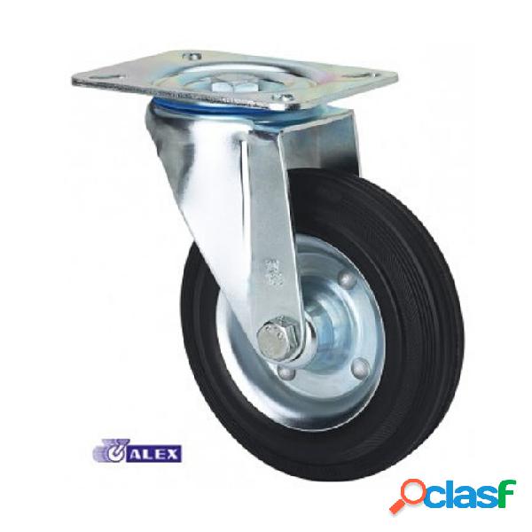 Rueda giratoria platina ruedas Alex 105X080Mm máximo 080Kg