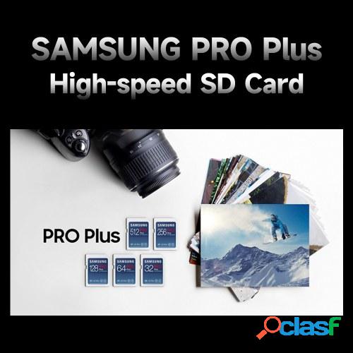 SAMSUNG 32GB PRO Plus Tarjeta SD de alta velocidad U3 V30
