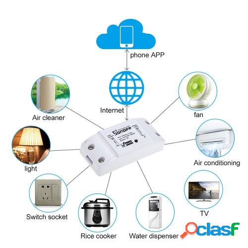 SONOFF Basic Wifi Switch funciona con Alexa para Google Home