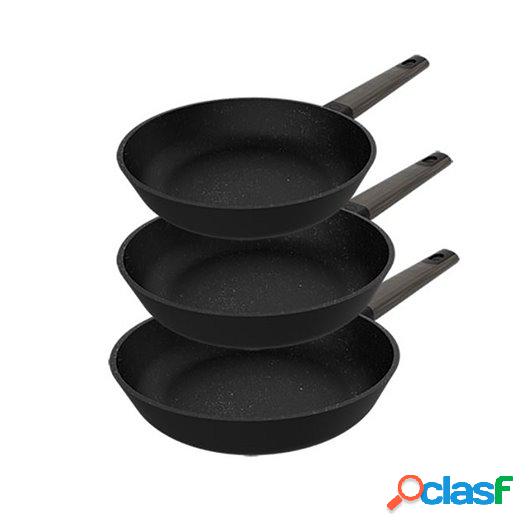 Sarten Cocina 18-22-26Cm Ant.Teflon Ind Al/Fu Ne Polka