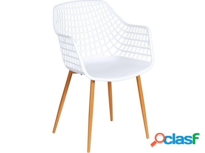 Silla REGALOS MIGUEL Riva (Blanco - 41 x 84,5 x 45 cm -