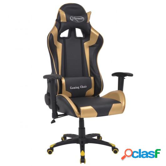 Silla de escritorio reclinable Racing cuero artificial