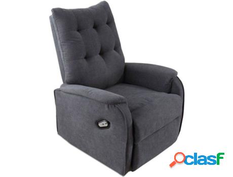 Sillón ABECEDARIO Gris Swing (Tejido - 70 x 111 x 77 cm)