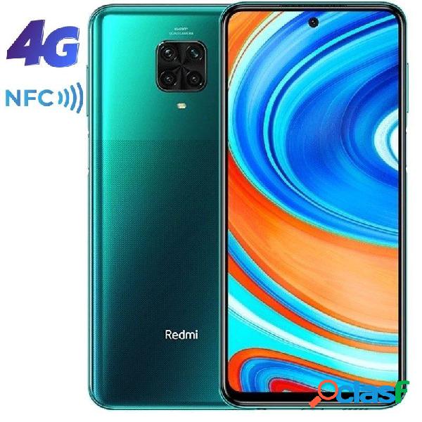 Smartphone xiaomi redmi note 9 pro 6gb/ 128gb/ 6.67'/ verde