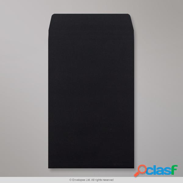 Sobre negro de alto gramaje con fuelle de 324x229x25 mm (C4)