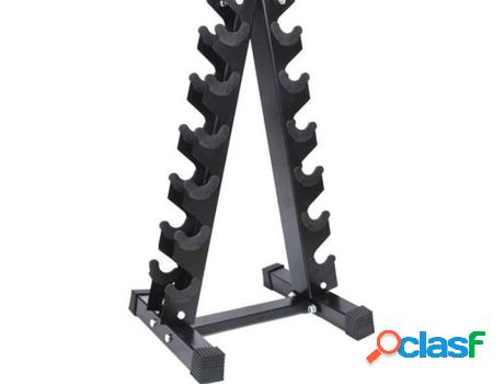 Soporte FITNESS TECH Soporte para 12 Halteres