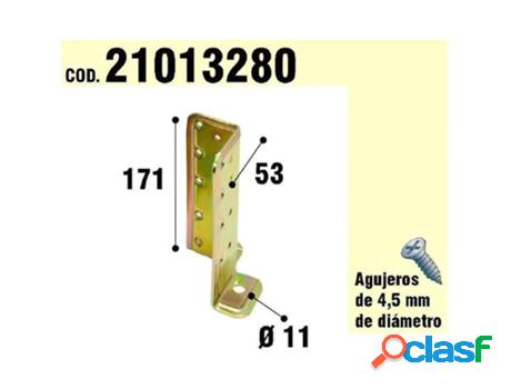 Soporte para madera anclaje bicromatado regulable