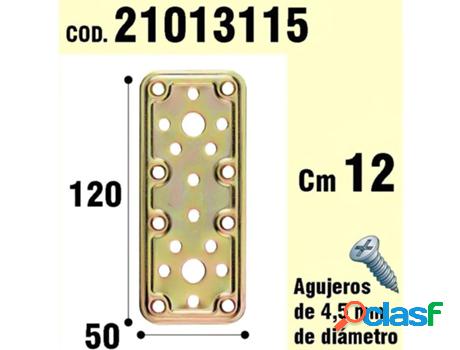 Soporte para madera placa bicromatada 50x120 mm.
