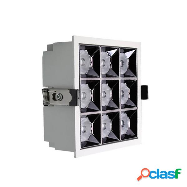Spot led byte chip osram 40w 24° ugr17 blanco cálido