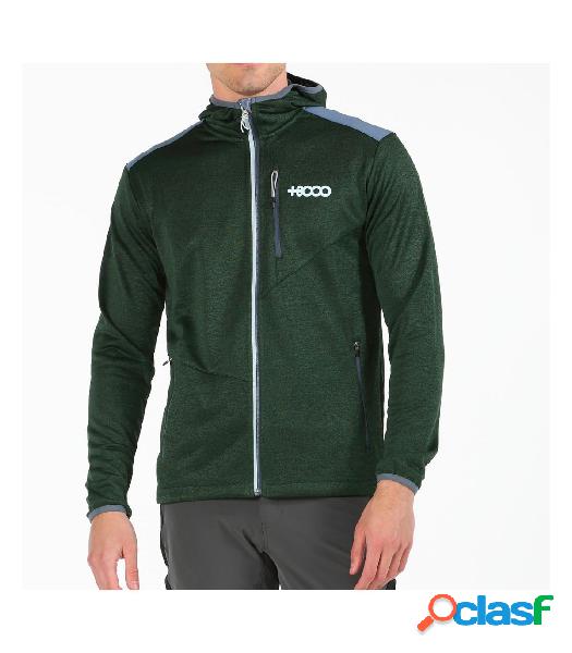 Sudadera +8000 Savelet 186 Hombre Verde Hoja Vigore M