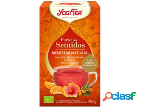 Té YOGI TEA Yogi Para Los Sentidos Bienstar Natural 20 Bol