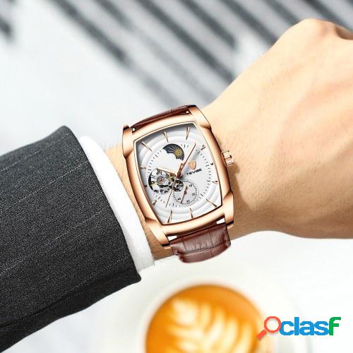 TEVISE T802D Hombres de negocios Reloj mecánico automático