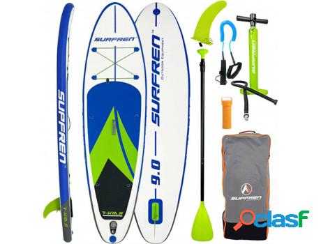 Tabla Paddle Surf Hinchable SURFREN T-Kids 9&apos;0 Azul y