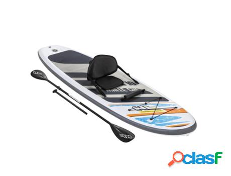 Tabla paddle surf con remo y asiento white cap 305x84x12 cm.