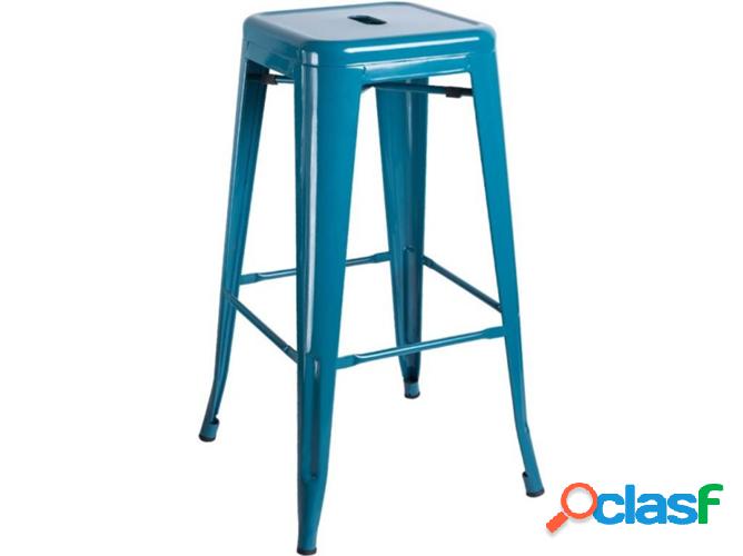 Taburete REGALOS MIGUEL Torix (Verde - 42 x 76 x 42 cm -