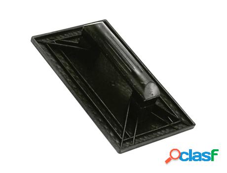 Talocha plástico 27x18 cm mango redondo negra n 1