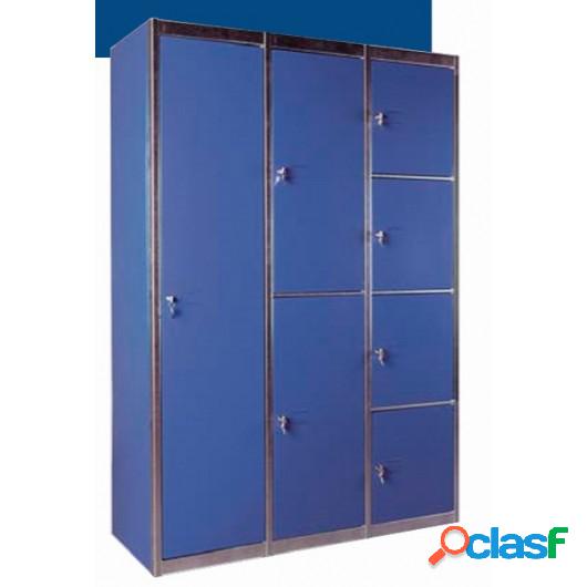 Taquilla Met. Inicial 180X30X50Cm 2 Pu+2 Est St30 Azul 50530