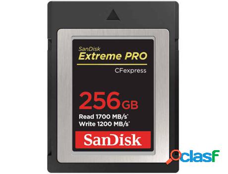 Tarjeta de Memoria SDHC SANDISK Extreme Pro (256 GB -