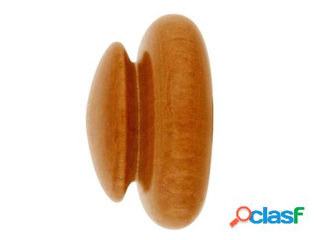 Terminal madera especial 28x43 mm. teca