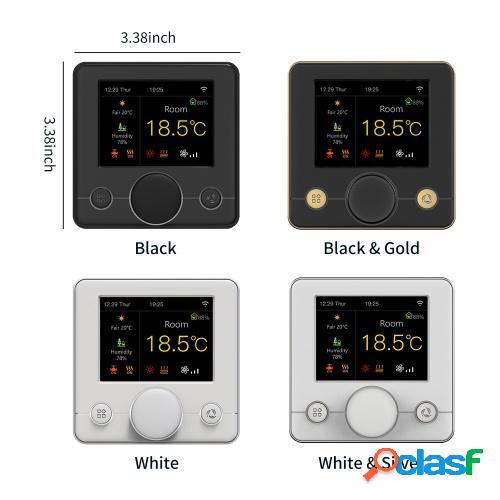 Termostato Modbus 3A Wifi inteligente/485 con pantalla LCD