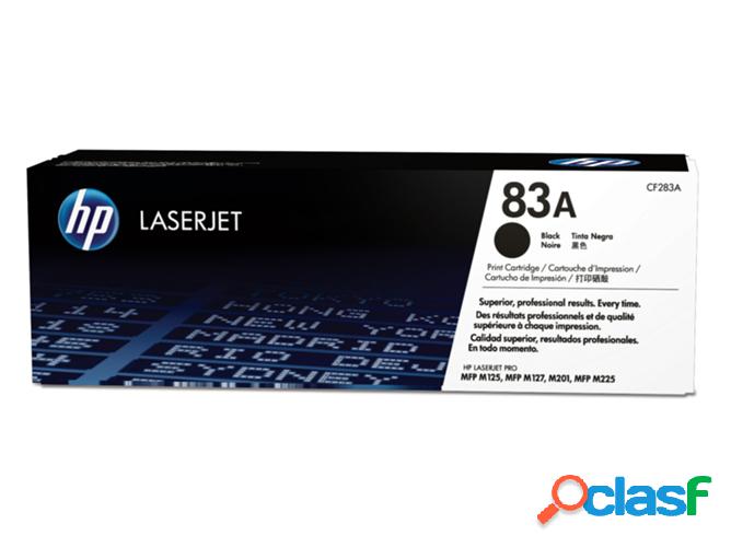 Tóner HP 83A LaserJet negro (CF283A)