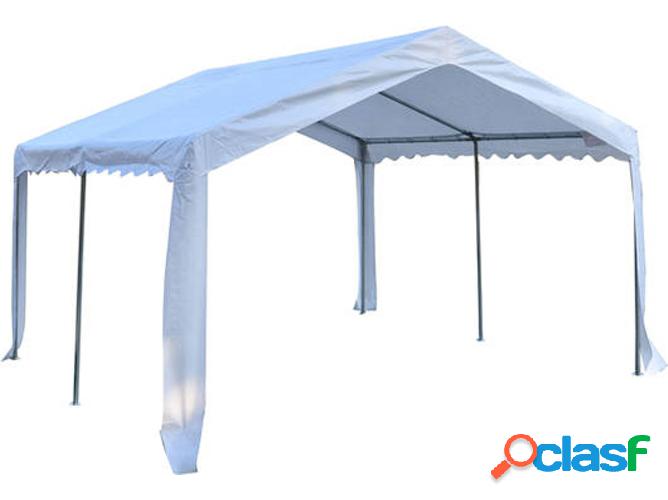 Toldo HOMCOM 01-0807 Blanco (4x4x2,8 m)