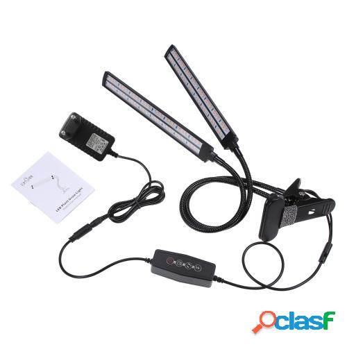 Tomshine 24W Dual Head LED Plant Growing Light Crecimiento