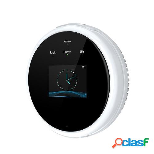 Tuya Wifi Sensor de gas natural Detector de alarma de gas