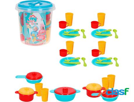 Utensilios de cocina CB TOYS 38 piezas my home colors (3