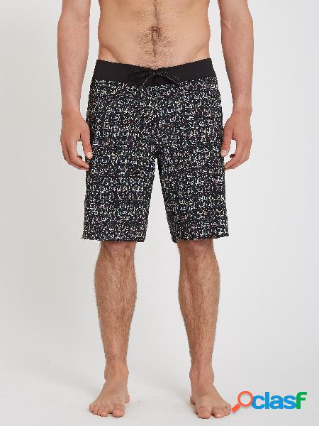 Volcom Boardshort Mod-tech Revoke 20" - BLACK