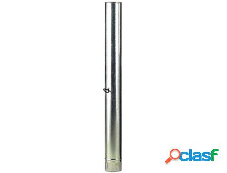 Wolfpack tubo estufa acero galvanizado ø 100 mm, ideal