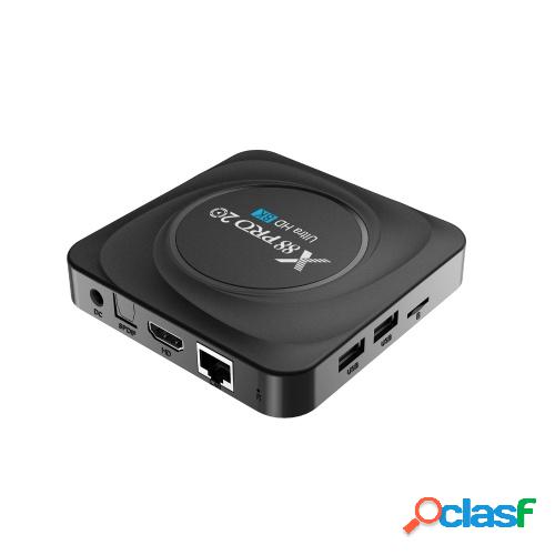 X88 PRO 20 Android 11.0 Smart TV Box RK3566 Quad-core H.265
