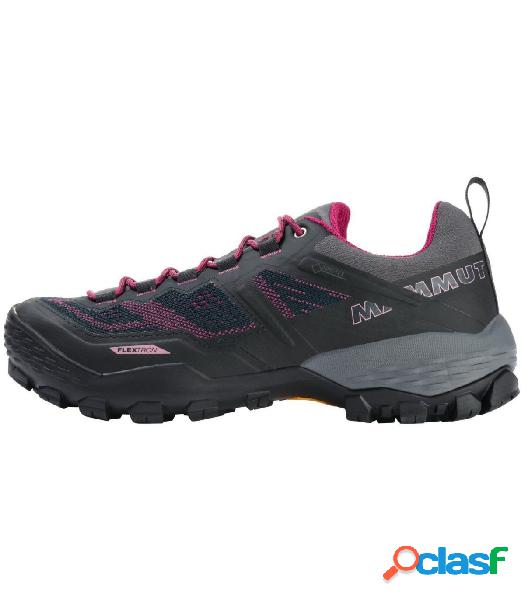 ZAPATILLAS MAMMUT DUCAN LOW GTX MUJER PHANTOM-DARK PINK 41
