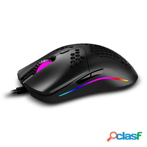 ZELOTES C-7 Ratón con cable USB Ratón para juegos RGB