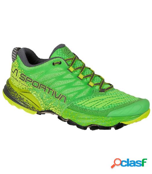 Zapatillas La Sportiva Akasha II Hombre Green Metal Flash 45