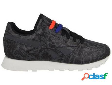 Zapatillas REEBOK Leather Snake Cuero natural, Material