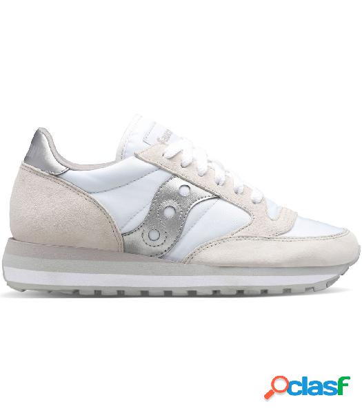 Zapatillas Saucony Jazz Triple Mujer White Silver 39