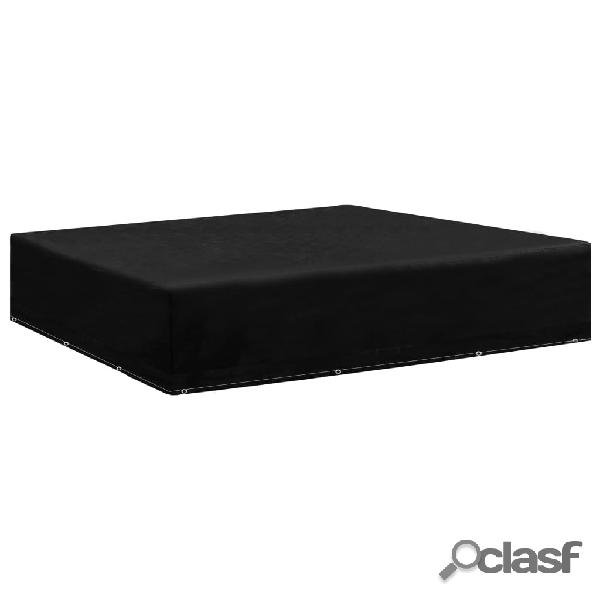 vidaXL Funda para muebles de jardín 12 ojales 250x250x70 cm