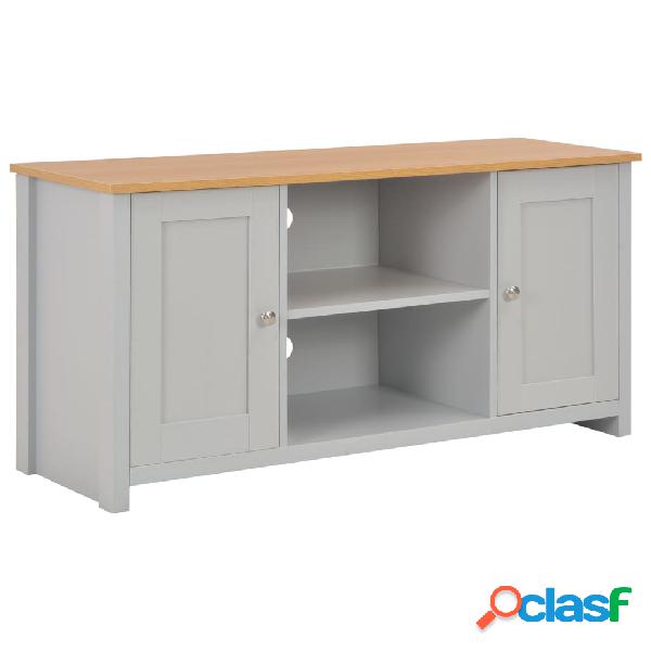 vidaXL Mueble para el televisor gris 120x39x58 cm
