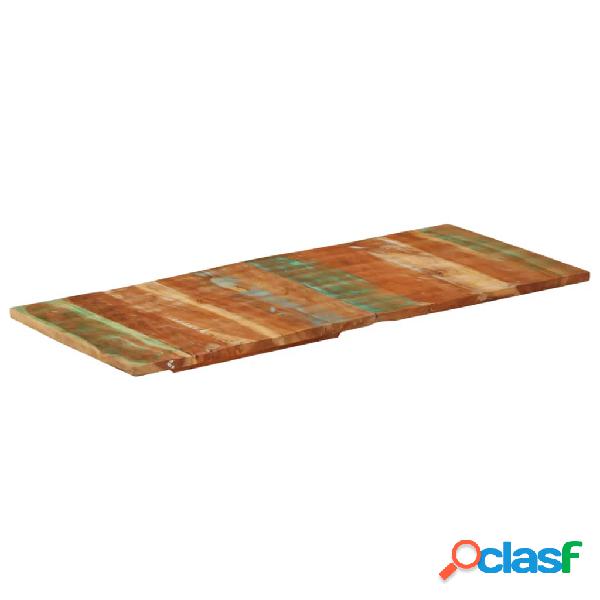 vidaXL Tablero mesa rectangular madera reciclada 60x140 cm